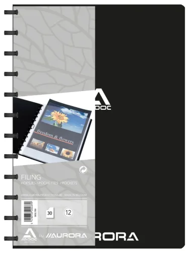ADOC Sichtbuch A4 5832.700 schwarz