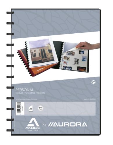 ADOC Sichtbuch A4 5222.705 schwarz