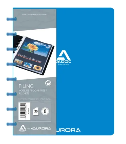 ADOC Sichtbuch A5 5835.400 blau