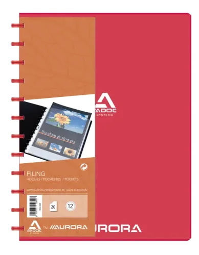 ADOC Sichtbuch A4 5822.6 rot