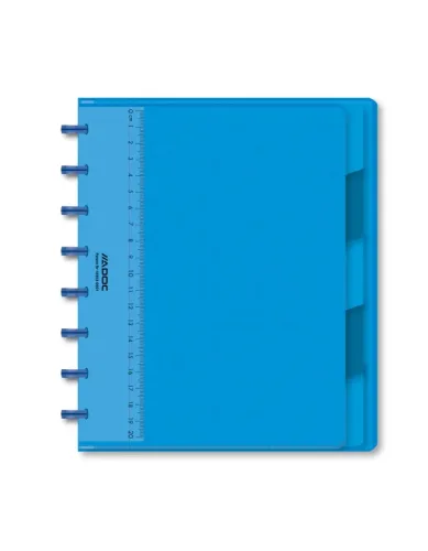 ADOC Notizheft Pap-Ex A5 3044.204 kariert blau