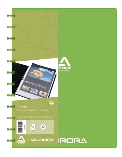ADOC Sichtbuch A4 5532.200 gr&uuml;n