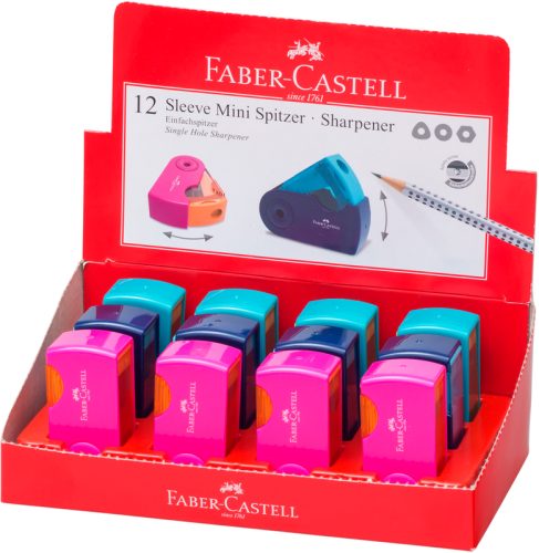 Faber-Castell - Spitzer, 5.3X2.5X2CM, Sortierte Farben