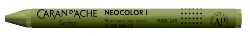 CARAN D'ACHE Wachsmalstift Neocolor 1 7000.249 dunkeloliv