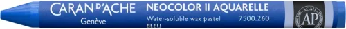 CARAN D'ACHE Wachsmalstift Neocolor II 7500.260 blau