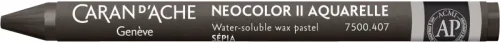 CARAN D'ACHE Wachsmalstift Neocolor II 7500.407 sepia