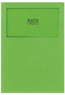 ELCO Sichth&uuml;lle Ordo Classico A4 29469.62 intensivgr&uuml;n,o.Linien 100 Stk.