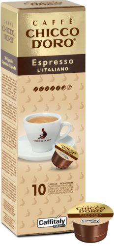 CHICCO D'ORO Kaffee Caffitaly 802017 Espresso Italiano 10 St&uuml;ck