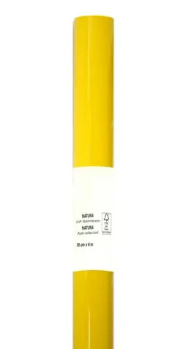 NEUTRAL Kraft-Geschenkpapier 445069 70cmx4m gelb