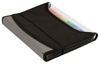 DUFCO F&auml;chermappe SoftTouchNylon A4 51500.03823 schwarz