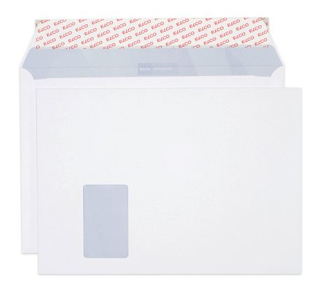 ELCO Couvert Office m/Fenster C4 74523.12 120g, weiss 50 St&uuml;ck