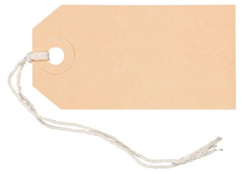 BIELLA Anh&auml;nge-Etiketten 45x90mm 561090.00 braun 50 St&uuml;ck