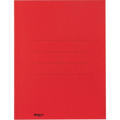 BIELLA Aktensammler Recycolor 0172430.45 3 Klappen, rot