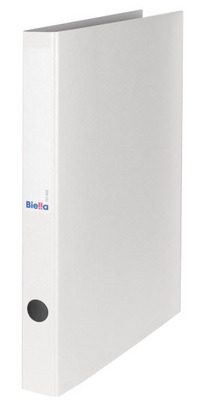 BIELLA Ringhefter Viria 25mm 151403.01 weiss, 2-Ring A4