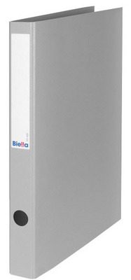 BIELLA Ringhefter Viria 25mm 151403.25 grau, 2-Ring A4