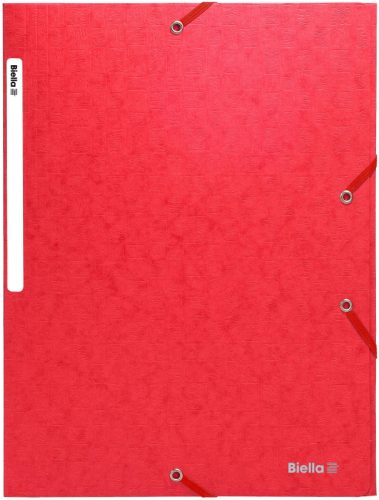 BIELLA Gummibandmappe A4 178400.45 rot, 590gm2 220 Bl.