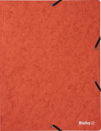 BIELLA Gummibandmappe A4 178401.35 orange, 355gm2 200 Bl.