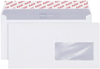 ELCO Couvert Classic m/Fenster C5/6 37796 100g, weiss 500 St&uuml;ck