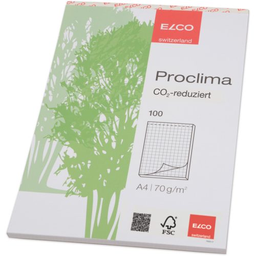 ELCO Schreibblock Proclima A4 74325.17 kariert, 70g 100 Blatt