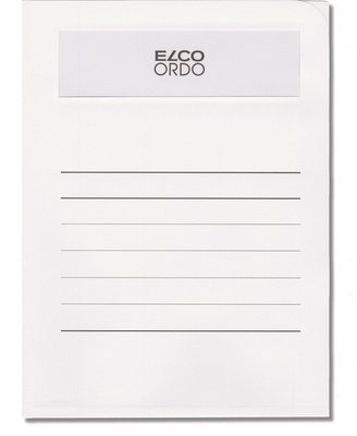 ELCO Sichth&uuml;lle Ordo volumino A4 29465.10 weiss 50 St&uuml;ck