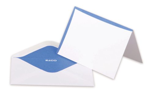 elco - Kuvert-Karten-Set, DINC7/A7, Blau