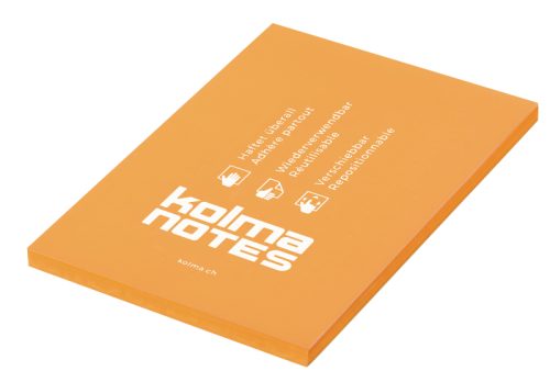 Kolma Notizzettel NOTES A6 Orange, 100
