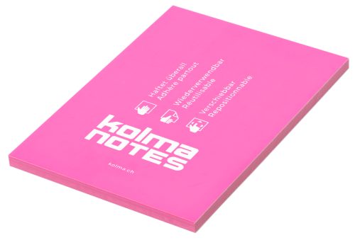 Kolma Notizzettel NOTES A6 Pink, 100 Blatt