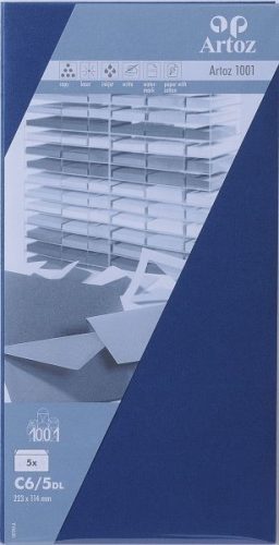 ARTOZ Couverts 1001 C6/5 107294184 100g, classic blau 5 St&uuml;ck