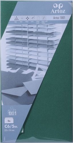 ARTOZ Couverts 1001 C6/5 107294183 100g, racing green 5 St&uuml;ck