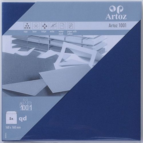 ARTOZ Couverts 1001 160x160mm 107454184 100g, classic blau 5 St&uuml;ck
