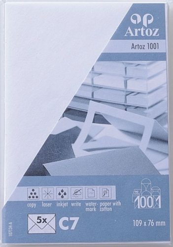 ARTOZ Couverts 1001 C7 107134182 100g, bl&uuml;tenweiss 5 St&uuml;ck