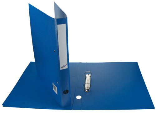 B&Uuml;ROLINE Ringbuch A4 680002 blau 2 Ringe/3cm, Greifloch