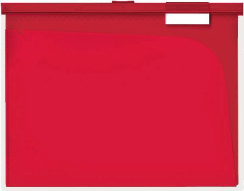 B&Uuml;ROLINE H&auml;ngemappe A4 664054 rot, 6 F&auml;cher 3 Stk.