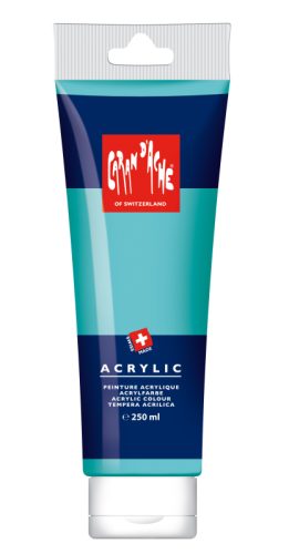 CARAN D'ACHE Acrylfarbe 250ml 2810.171 t&uuml;rkis