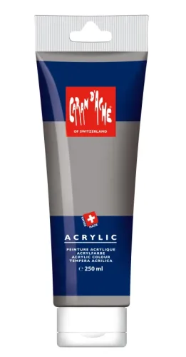 CARAN D'ACHE Acrylfarbe 250ml 2812.998 silber