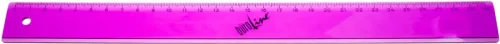 B&Uuml;ROLINE Massstab 30cm 375939 violett/transparent