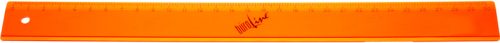 B&Uuml;ROLINE Massstab 30cm 375940 orange/transparent