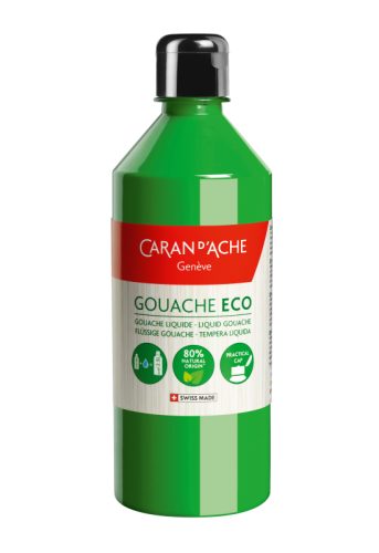 CARAN D'ACHE Deckfarbe Gouache Eco 500ml 2371.230 gr&uuml;n-gelb fluo fl&uuml;ssig