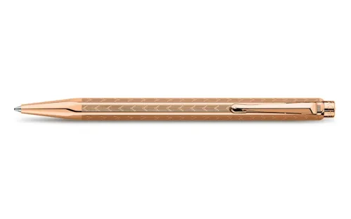 CARAN D'ACHE Kugelschreiber Ecridor Chevron 898.207 ros&eacute;gold