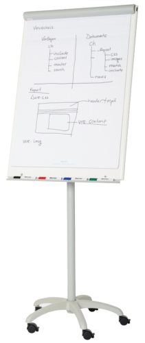 BEREC Flipchart 448.205 74x100cm auf Rollen