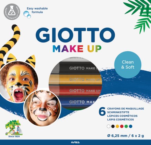 GIOTTO Schminkstifte Make-Up F474200 Basic Pencil 6 St&uuml;ck