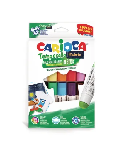 CARIOCA Temperello Fabric 3938 ass. 10 St&uuml;ck