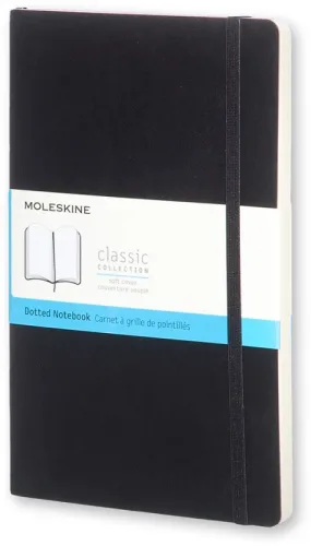 MOLESKINE Notizbuch L A5 892741 Punkte schwarz