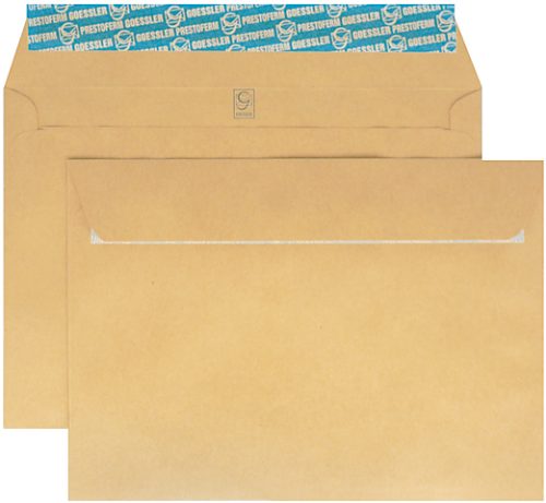 GOESSLER Couvert Kraft o/Fenster C5 1172 100g, braun 500 St&uuml;ck