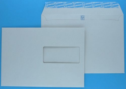 GOESSLER Couvert Renova m/Fenster C5 1364 100g, grau 500 St&uuml;ck
