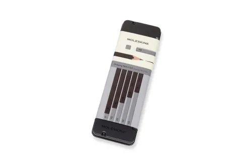 MOLESKINE Zeichenstifte-Set 710470 6B,4B,2B,HB,H 5 St&uuml;ck