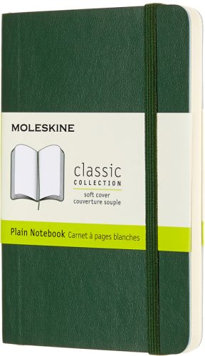 MOLESKINE Notizbuch SC P/A6 629155 blanko, myrtengr&uuml;n, 192 S.