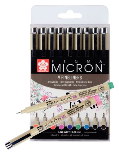 SAKURA Pigma Micron 05 Set POXSDK059 9 St&uuml;ck