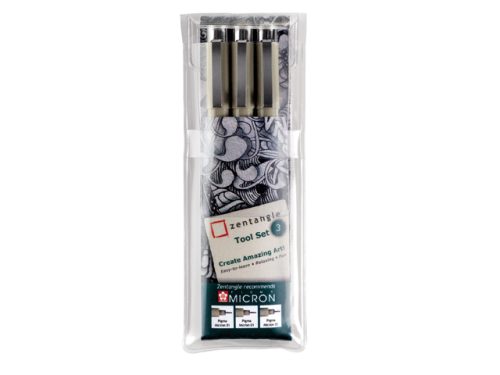 SAKURA Zentangle Tool Set Z03PGB 3 St&uuml;ck