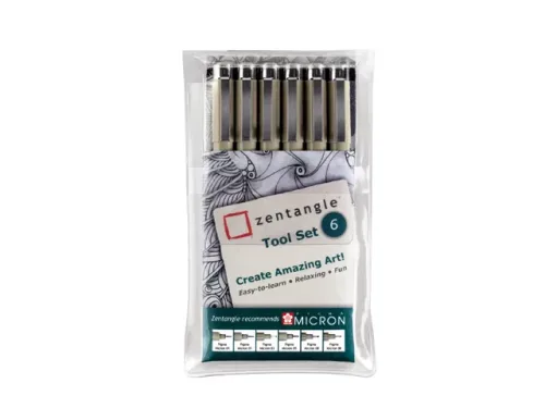 SAKURA Zentangle Tool Set Z06PGB 6 St&uuml;ck